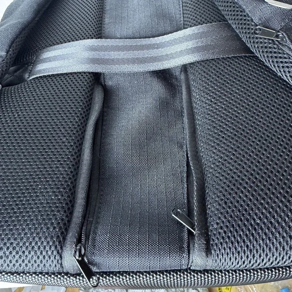Solgaard Shore-Tex Daypack Backpack Laptop Black Bag Recycled Plastic Pockets